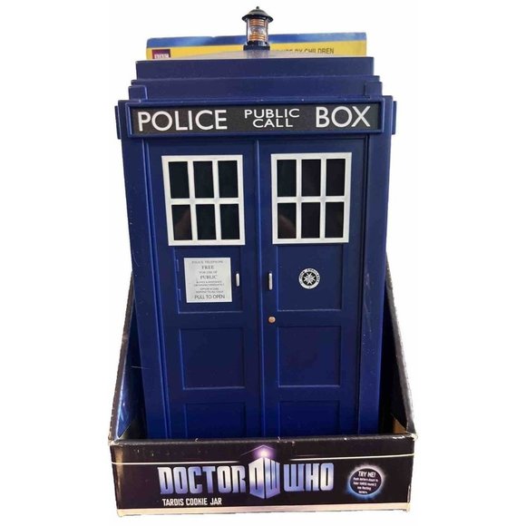 Other - Doctor Who Tardis Cookie Candy Jar New